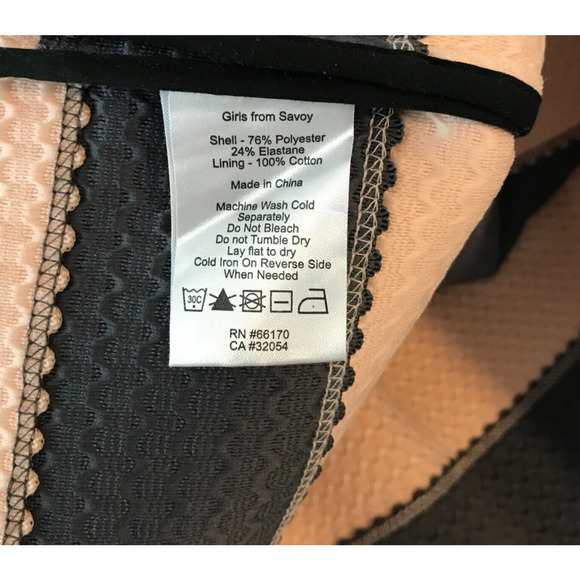 Anthropologie Girls From Savoy Ponte Bell Striped Textured Skirt - Size MED/L - Picture 6 of 8